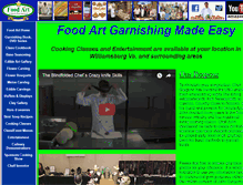 Tablet Screenshot of foodgarnishing.com